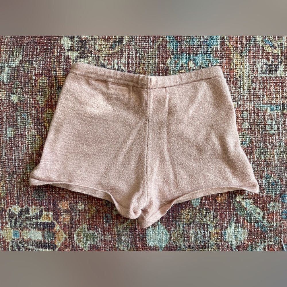 Zara baby Pink Knit Shorts 12-18 months - Picture 5 of 5